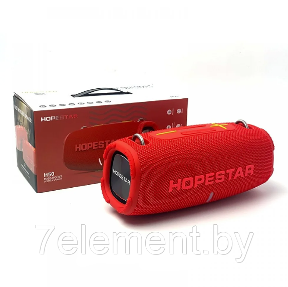 Портативная колонка Hopestar H50. Мощная беспроводная bluetooth акустическая система блютуз, аналог JBL - фото 7 - id-p218603402