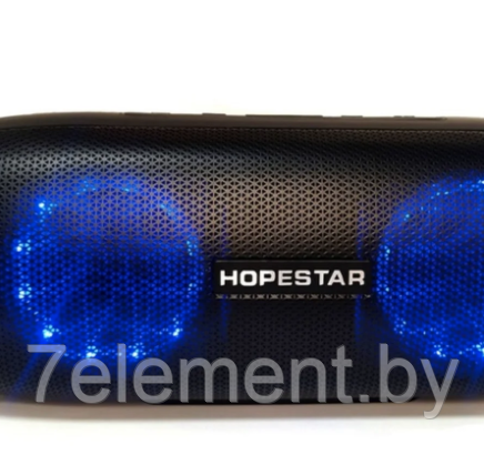 Портативная колонка Hopestar A6 Party. Мощная беспроводная bluetooth акустическая система блютуз, аналог JBL - фото 3 - id-p218603405