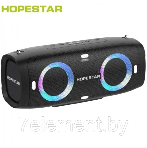 Портативная колонка Hopestar A6 Party. Мощная беспроводная bluetooth акустическая система блютуз, аналог JBL - фото 1 - id-p218603405