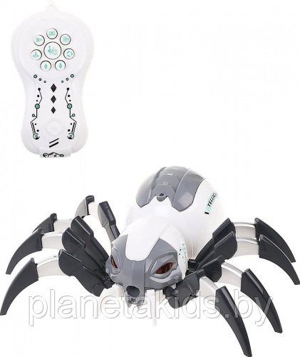 Робот паук на радиоуправлении пульверизирующий , свет, звук, пускает дым , арт. 128A-30 - фото 2 - id-p218603843
