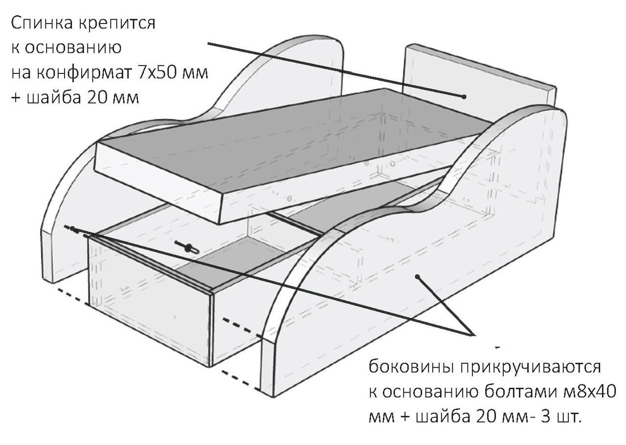 Детский диван Винни (правый) - Магнетика 37 (М-Стиль) - фото 6 - id-p119066523