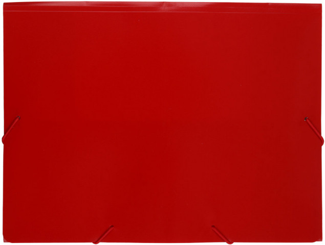 Папка пластиковая на резинке Buro толщина пластика 0,5 мм, красная - фото 2 - id-p218604586