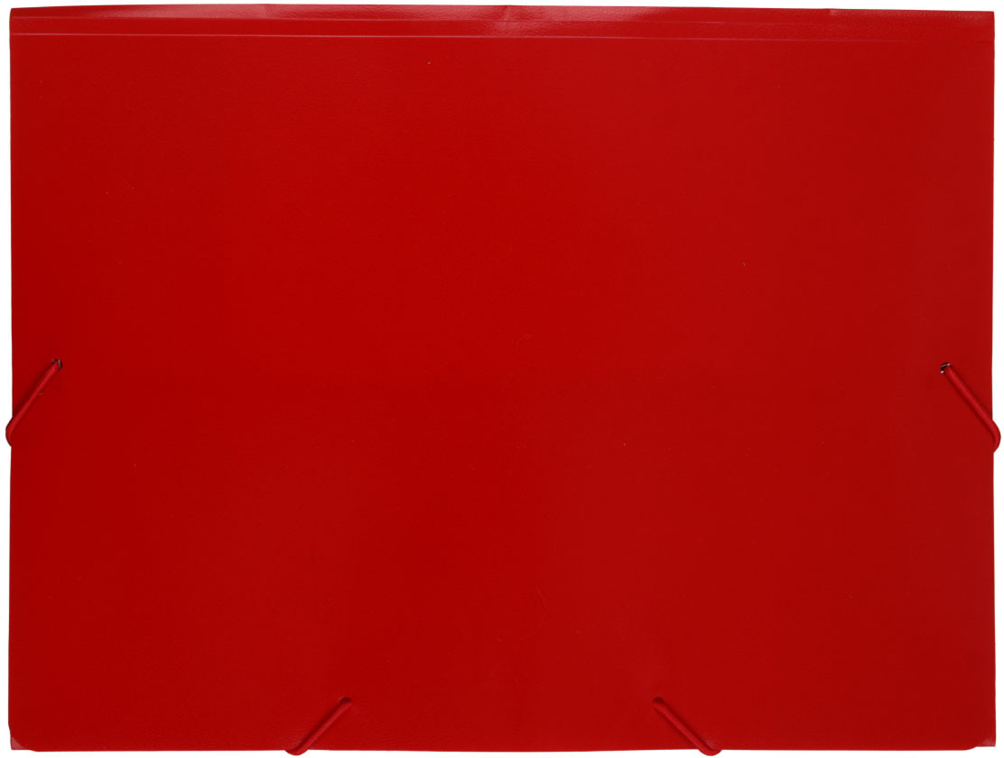 Папка пластиковая на резинке Buro толщина пластика 0,5 мм, красная - фото 3 - id-p218604586