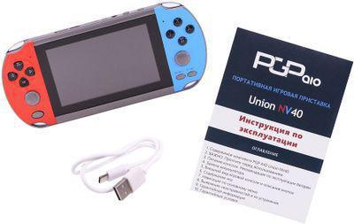 Игровая консоль PGP AIO Portable +4000 игр +Кабель Mini USB, Union NV40 - фото 3 - id-p218577831