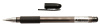 Ручка гелевая Silwerhof ADVANCE (026158-02) d=0.5мм чернила черные сменный стержень - фото 2 - id-p218605482