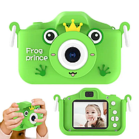 Детский цифровой фотоаппарат Лягушка