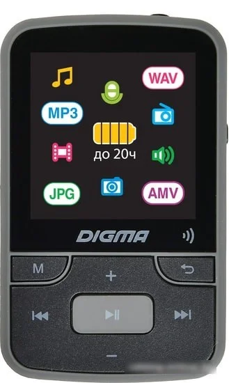 MP3 плеер Digma Z4 16GB - фото 1 - id-p218605860