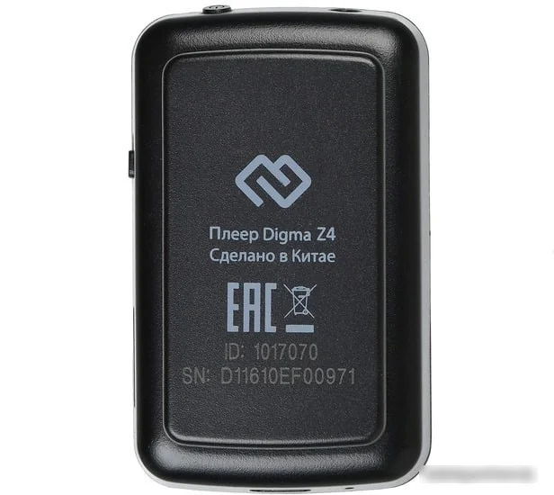 MP3 плеер Digma Z4 16GB - фото 3 - id-p218605860