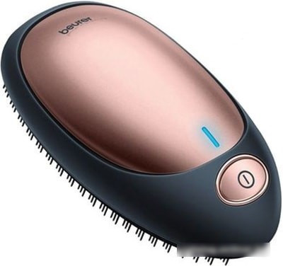 Термощетка Beurer HT 10 для распутывания волос с ионизацией (черный/бронзовый) - фото 1 - id-p218605774