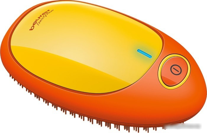 Термощетка Beurer HT 10 для распутывания волос с ионизацией (оранжевый/желтый) - фото 1 - id-p218605776