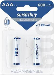 Аккумулятор NiMh Smartbuy AAA/2BL 600 mAh