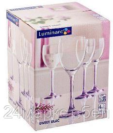 H2311 LUMINARC СВИТ ЛИЛАК Sweet Lilac наб. фужеров 4шт 190 мл