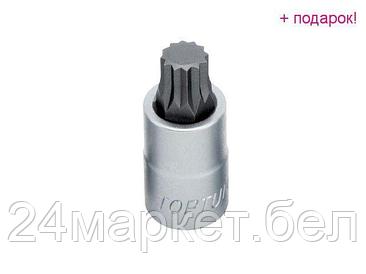 TOPTUL Тайвань Головка 1/2" с насадкой SPLINE M16 TOPTUL (BCHA1616)