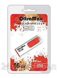 USB Flash Oltramax 250 16GB (красный) [OM-16GB-250-Red]