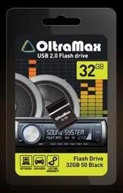 OLTRAMAX OM032GB-mini-50-B черный USB флэш-накопитель