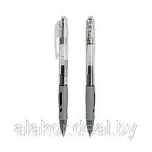 Ручка гелевая автоматическая Deli Arris, линия 0,5мм, чёрная