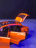Машинка игрушка металлическая Ford Mustang Mach-E масштабная модель 1:24, фото 5