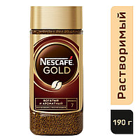 Кофе "Nescafe" Gold, растворимый, 190 г