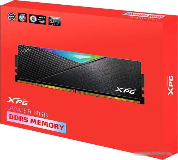 Оперативная память ADATA XPG Lancer RGB 2x8ГБ DDR5 7200МГц AX5U7200C3416G-DCLARBK - фото 5 - id-p218611752