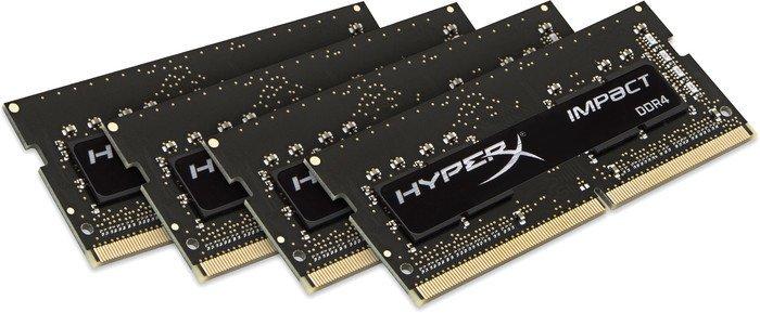Оперативная память HyperX Impact 4x8GB DDR4 SODIMM PC4-19200 HX424S15IB2K4/32 - фото 2 - id-p218611699