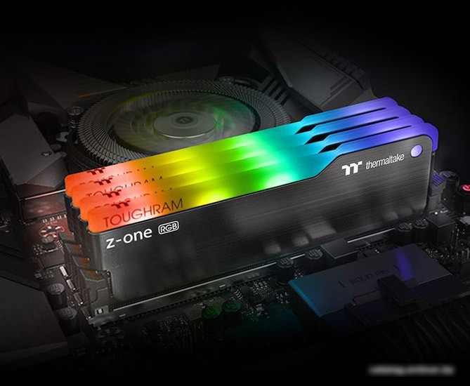 Оперативная память Thermaltake ToughRam Z-One RGB 8GB DDR4 PC4-25600 R019D408GX1-3200C16S - фото 5 - id-p218611716