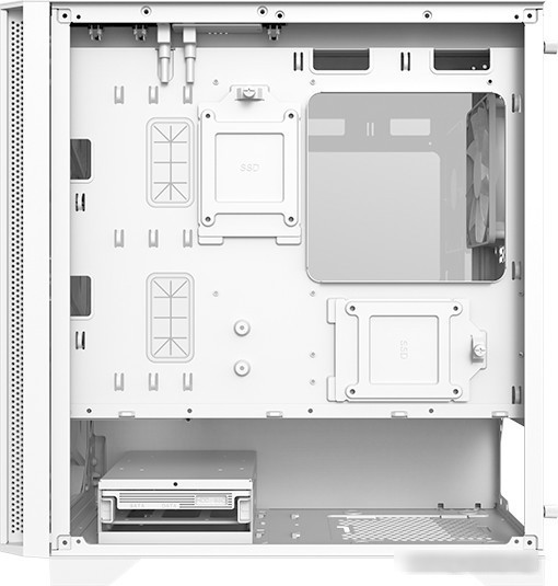 Корпус Montech AIR 100 Lite (белый) - фото 3 - id-p218611836
