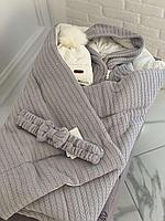 Комплект вязаный для новорожденых