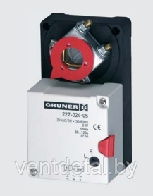 Электропривод высокой скорости срабатывания Gruner 227CS-024-02/RUS - фото 1 - id-p218613271