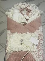 Комплект вязаный для новорожденных