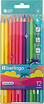 Карандаши цветные Berlingo Super Soft 12 цветов, длина 175 мм, Pastel