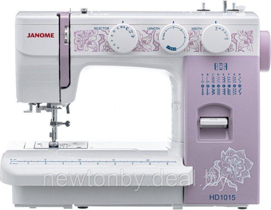 Электромеханическая швейная машина Janome HD1015 - фото 1 - id-p211187886