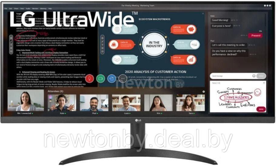 Монитор LG UltraWide 34WP500-B - фото 1 - id-p201822423