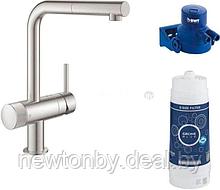 Стационарная система "под мойкой" Grohe Blue Pure Minta 119707 (суперсталь)