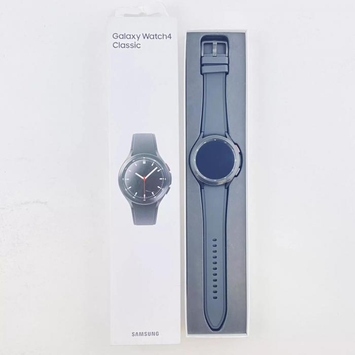 Galaxy Watch 4 Classic 46mm (R890) Black (SM-R890ZKASEK) (Восстановленный) - фото 6 - id-p218581532