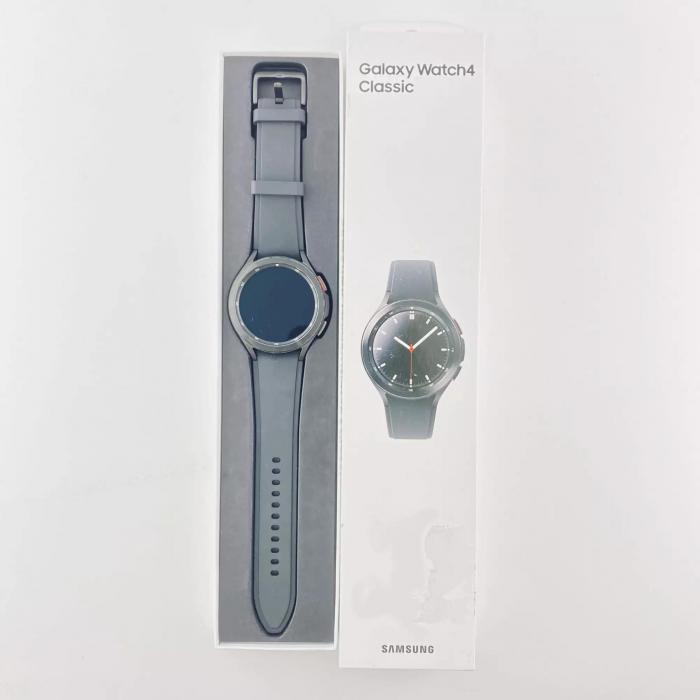 Galaxy Watch 4 Classic 46mm (R890) Black (SM-R890ZKASEK) (Восстановленный) - фото 6 - id-p218581533