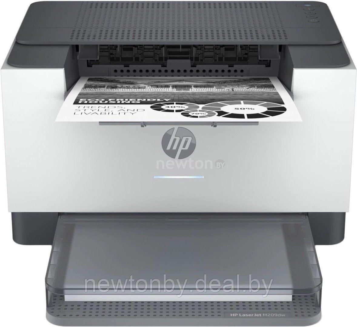 Принтер HP LaserJet M209dw 6GW62F - фото 1 - id-p194207446