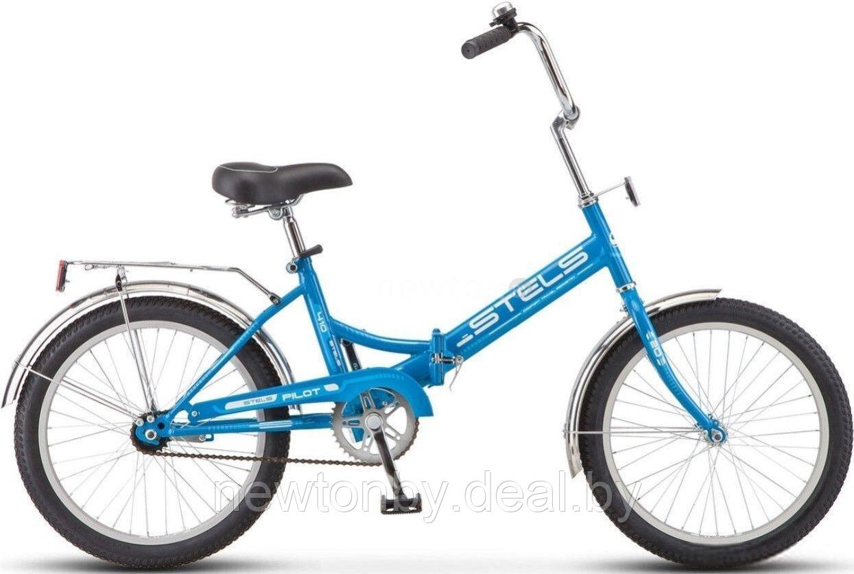Детский велосипед Stels Pilot 20 410 C Z010 (синий) - фото 1 - id-p212219356