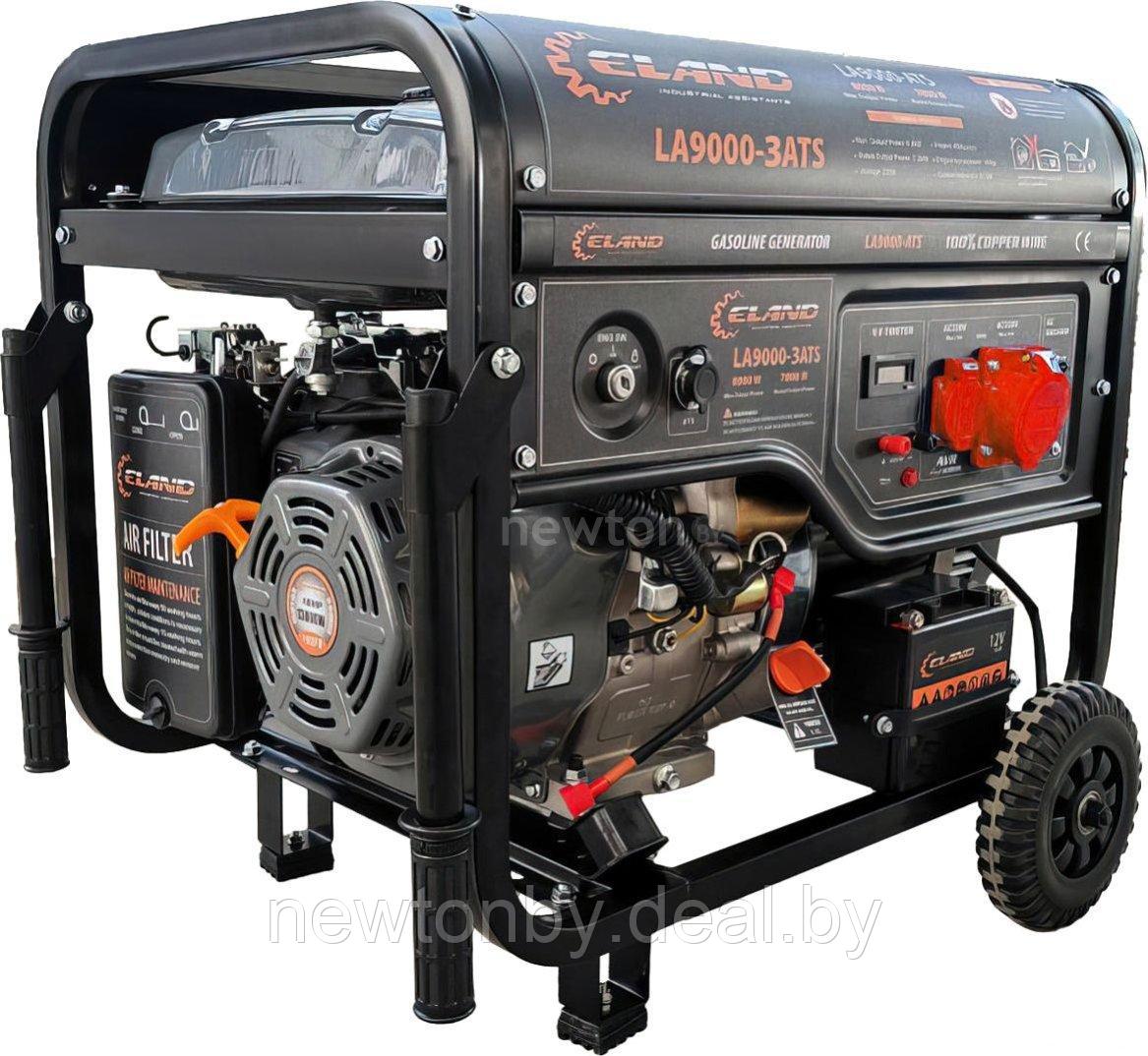 Бензиновый генератор ELAND LA9000-3-ATS - фото 1 - id-p203985639