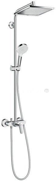 Душевая система Hansgrohe Crometta E 240 1jet Showerpipe [27284000] - фото 1 - id-p218528733