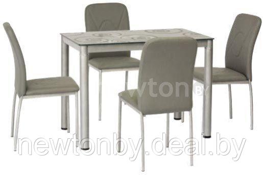 Кухонный стол Signal Damar (серый) - фото 1 - id-p213539659