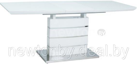 Кухонный стол Signal Leonardo 140 (белый) - фото 1 - id-p194215756