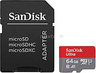 Карта памяти SanDisk Ultra microSDXC SDSQUAC-256G-GN6MA 256GB (с адаптером)
