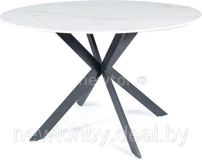 Кухонный стол Signal Talia TALIABCFI120 (белый/черный) - фото 1 - id-p209741879