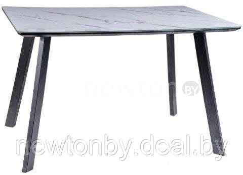 Кухонный стол Signal Samuel (белый/черный) - фото 1 - id-p214046534
