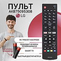 Пульт телевизионный LG AKB75095308 ic LCD TV NETFLIX / AMAZON