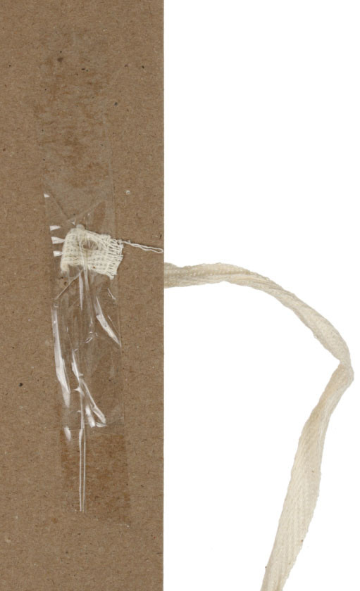 Папка картонная на завязках «Техком» (2 завязки) А4, 620 г/м2, ширина корешка 150 мм, серая