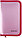 Пенал однокамерный Silwerhof Gems 190*110 мм, розовый, фото 3