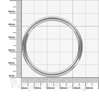 Кольцо №5 разьемн 4,3/39,4/48мм никель роллинг