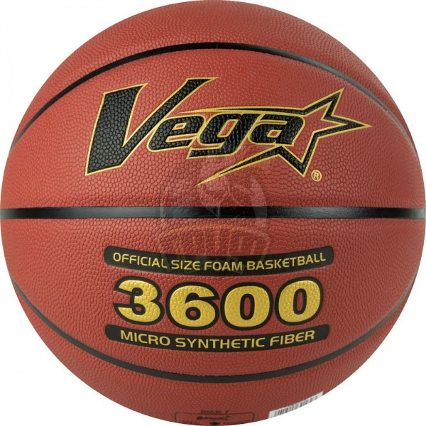 Мяч баскетбольный матчевый Torres Vega 3600 FIBA Indoor №7 (арт. OBU-718)