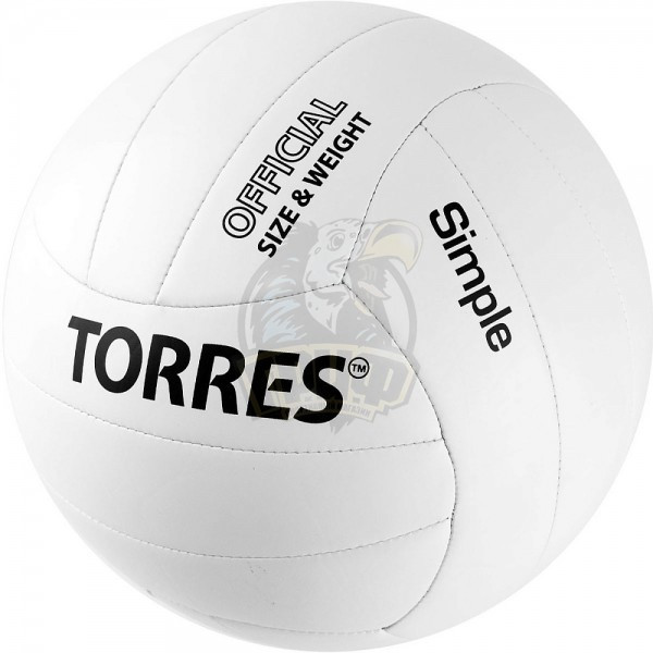 Мяч для пляжного волейбола любительский Torres Simple (арт. V32105) - фото 1 - id-p218624313